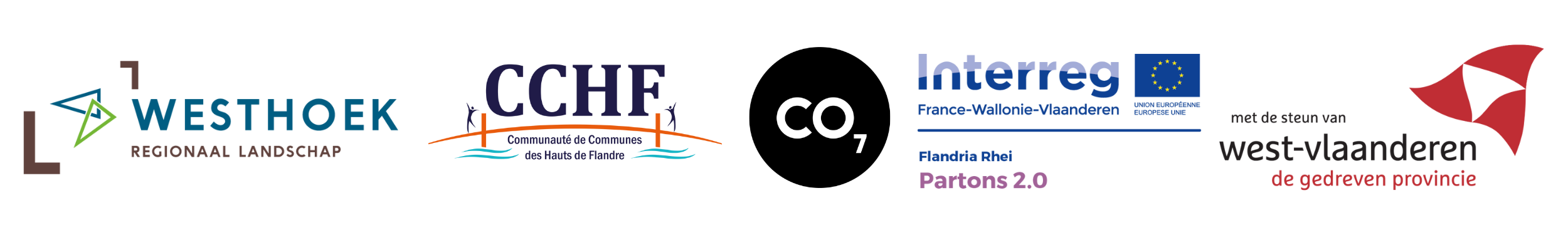 Logo's partners Landschap in beeld